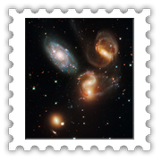 A Stephan-kvintett klcsnhat galaxisa